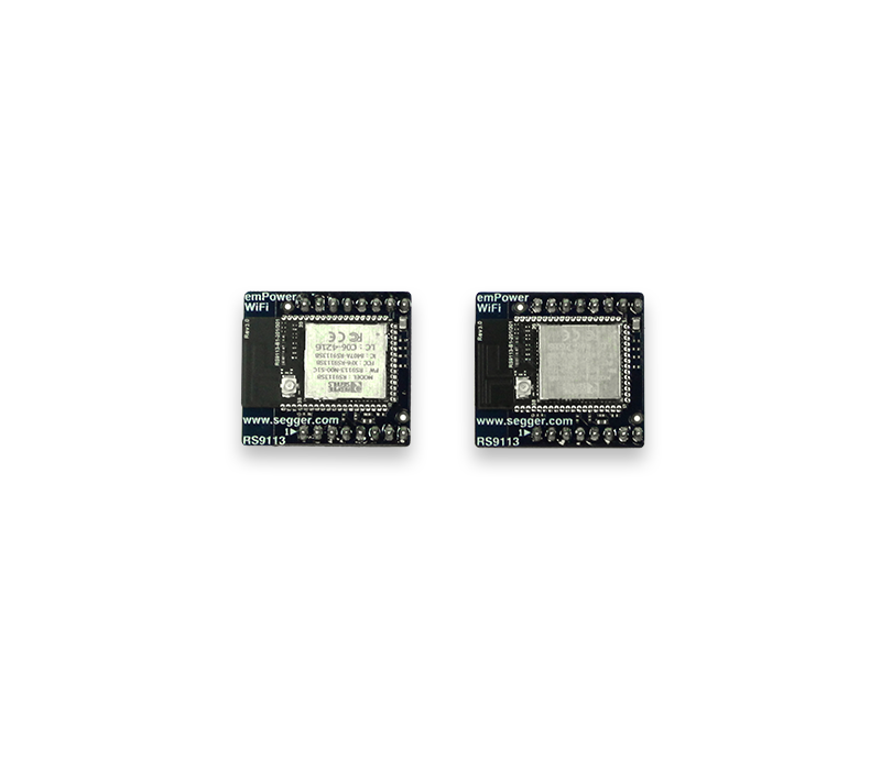SEGGER emPower WiFi Module Redpine Signals RS9113 (2.4 + 5 GHz)